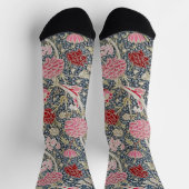 Floral Pattern, William Morris Socken (Oben)