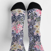 Floral Pattern, William Morris Socken (Oben)