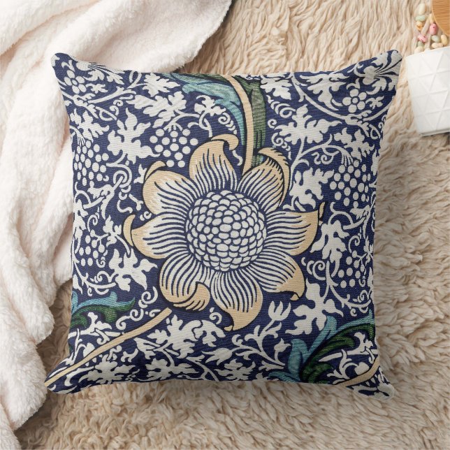 Floral Pattern - William Morris Throw Kissen (Decke)