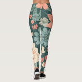 Floral Patterned Legging Leggings (Rückseite)
