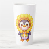Floral Penguin Delight Milchtasse (Vorderseite)
