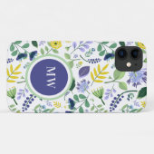 Floral Peony Case-Mate iPhone Hülle (Rückseite (Horizontal))