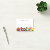 Floral Personal Notes Post-it Klebezettel (Büro)