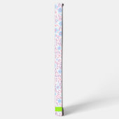 Floral Personalisiert Name Samsung Case Galaxy Hülle (Linke Seite)