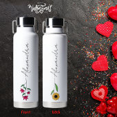 Floral Personalisiert Trinkflasche