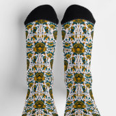 Floral Pharaoh Socken (Oben)