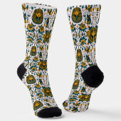 Floral Pharaoh Socken (Gewinkelt)