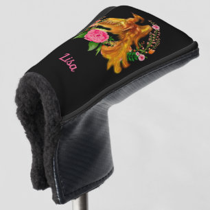 Floral Phoenix steigt aus der fantasievollen Asche Golf Headcover