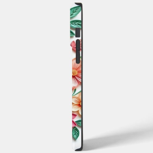 floral phone case (Rückseite / Links)