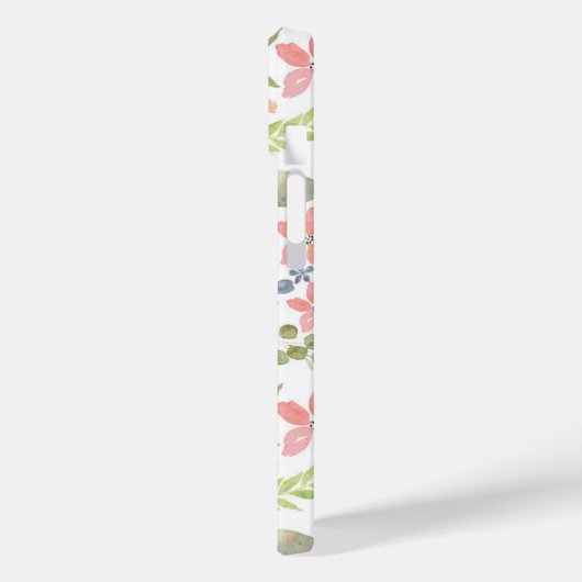 Floral Phone Case - Farbe Hübsch (Rückseite / Links)