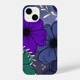 Floral phone case iPhone 14 hülle