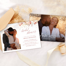 Floral Photo Bridal Shower