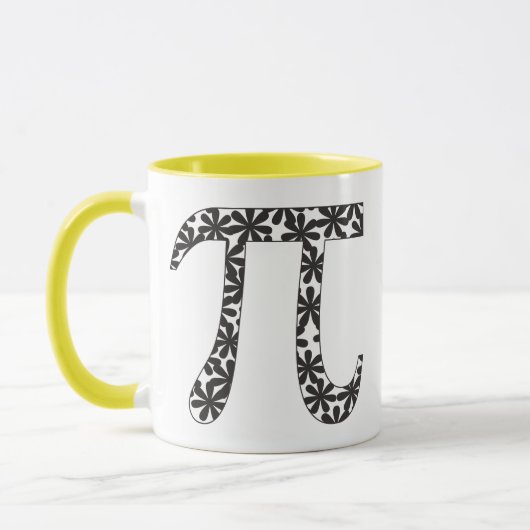 Floral Pi Tasse (Links)