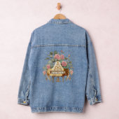 Floral Piano Damen Denim Jacket Jeansjacke (Hangar)