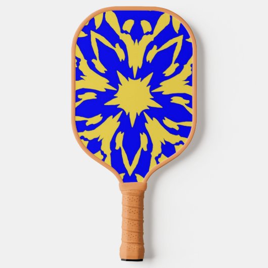 Floral Pickleball Paddle (Rückseite)