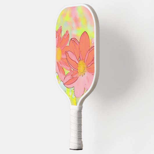 Floral Pickleball Paddle (Links)