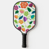 floral pickleball schläger (Rückseite)