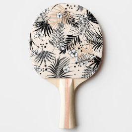 Floral Ping Pong Paddle Tischtennis Schläger