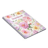 Floral Pink Dreamy Notizblock (Rechte Seite)