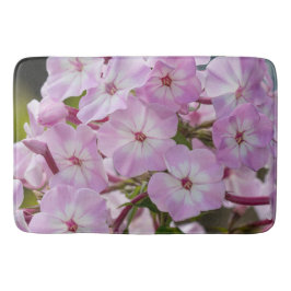 Floral Pink Phlox Fotografie Badematte
