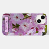 Floral Pink Phlox Fotografie Case-Mate iPhone Hülle (Rückseite (Horizontal))