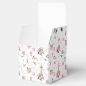 Floral Pink Pillow Paris Geschenkschachtel (Geöffnet)