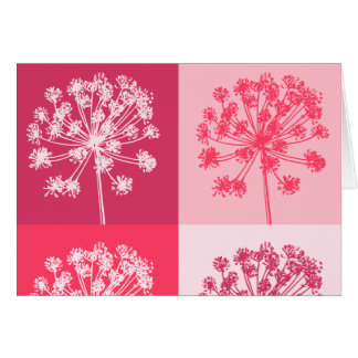 Floral Pink Popart