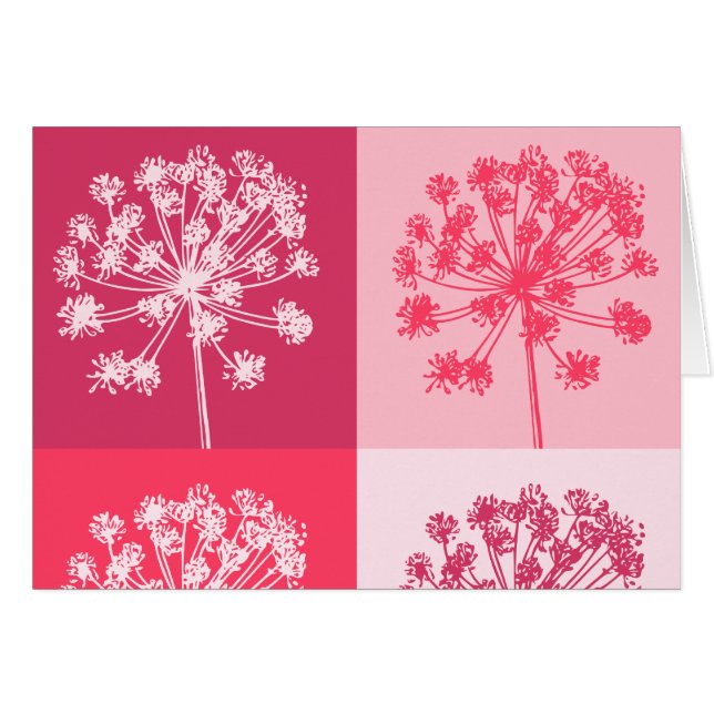 Floral Pink Popart (Vorderseite (Horizontal))