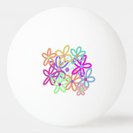 Floral Pong Pong Ball Tischtennisball