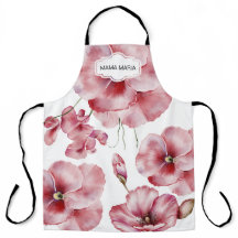 FLORAL POPPY UNISEX All-over Print Schürze