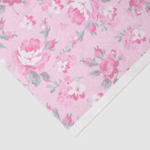 Floral Popular Elegante Moderne Seidenpapier (Ausschnitt)