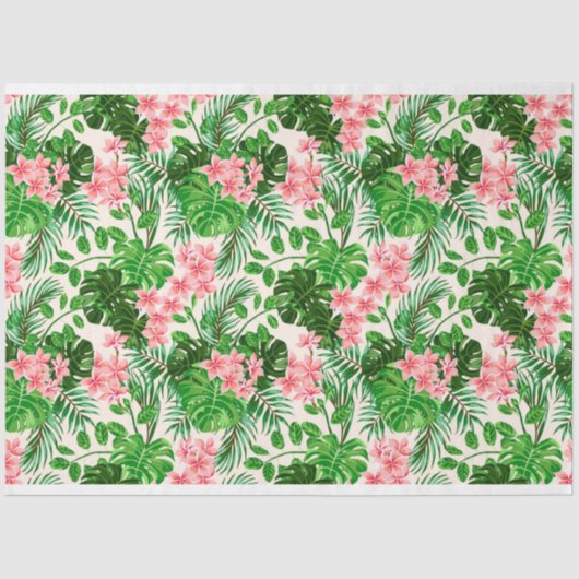 Floral Popular Elegante Modernes Gewehrpapier Seidenpapier (Vorderseite)