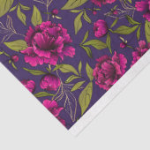 Floral Popular Elegante Modernes Gewehrpapier Seidenpapier (Ausschnitt)