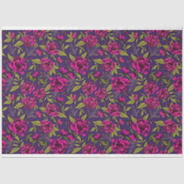 Floral Popular Elegante Modernes Gewehrpapier Seidenpapier