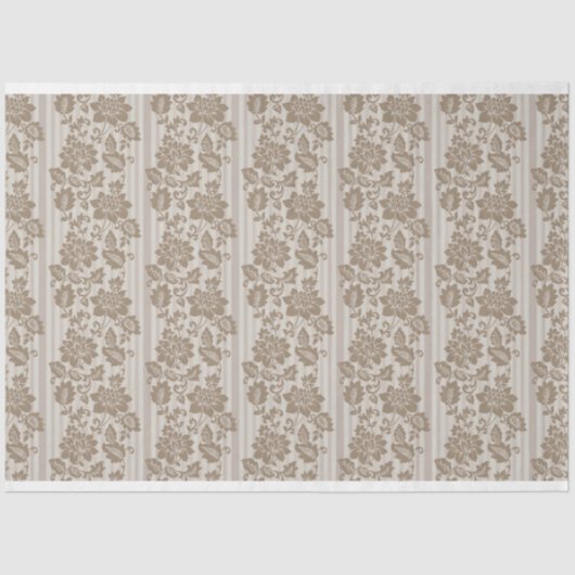 Floral Popular Elegante Modernes Gewehrpapier Seidenpapier (Vorderseite)