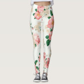 Floral Popular Leggings (Vorderseite)