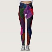 Floral Popular Leggings (Vorderseite)