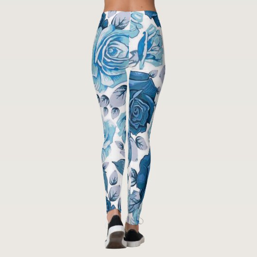 Floral Popular Leggings (Rückseite)