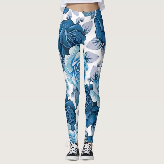Floral Popular Leggings (Vorderseite)
