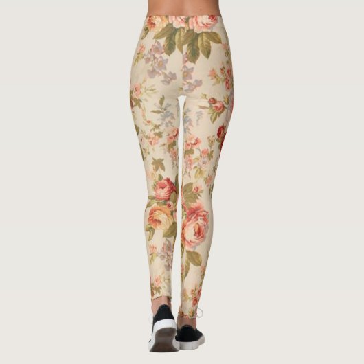 Floral Popular Leggings (Rückseite)