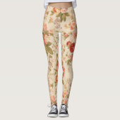 Floral Popular Leggings (Vorderseite)