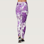 Floral Popular Leggings (Rückseite)
