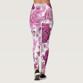 Floral Popular Leggings (Rückseite)
