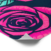 Floral Popular Luxury Geschenksammlung Poster (Ecke)