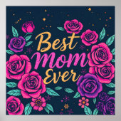 Floral Popular Luxury Geschenksammlung Poster (Vorne)