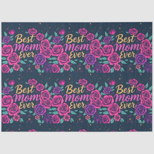 Floral Popular Luxury Geschenksammlung Seidenpapier (Vorderseite)