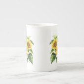 Floral  porzellantasse (Vorderseite)