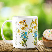 Floral | Positives Zitat | Inspiration Kaffeetasse
