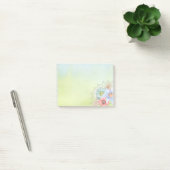 floral post-it klebezettel (Büro)