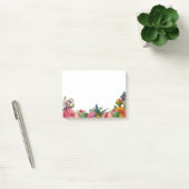 floral post-it klebezettel (Büro)